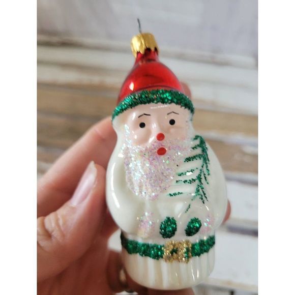 Columbia Santa white shatterproof Xmas tree - Picture 3 of 8